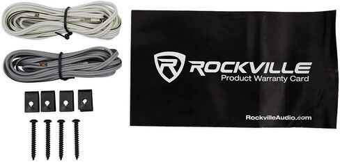 Pair Rockville RV69.2C 6x9 Component Car Speakers 1000 Watts/220w RMS CEA Rated, Black in Kuwait