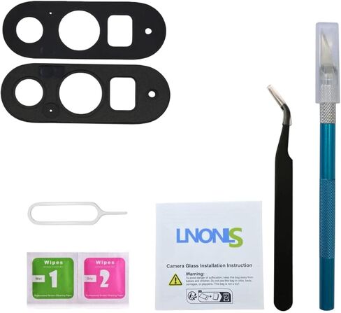 Pixel 9 Pro XL Rear Back Camera Glass Lens Replacement for Google Pixel 9 Pro XL with Adhesive Preinstalled and Repair Toolkit (Pixel 9 Pro XL) in Saudi Arabia
