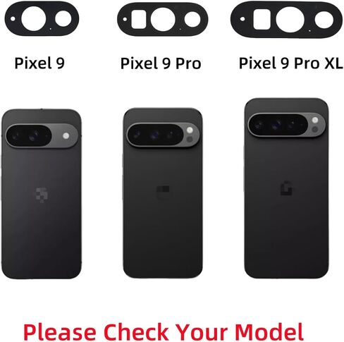 Pixel 9 Pro XL Rear Back Camera Glass Lens Replacement for Google Pixel 9 Pro XL with Adhesive Preinstalled and Repair Toolkit (Pixel 9 Pro XL) in Saudi Arabia
