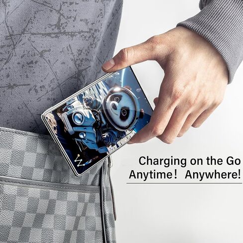 for Magsafe Battery Pack 5000mAh, Ultra Slim 0.26IN Magnetic Wireless Portable Charger for iPhone,Thin Mag Safe Power Bank with USB-C 20W, Compatible with Magsafe Battery iPhone 16/15/14/13 in Saudi Arabia