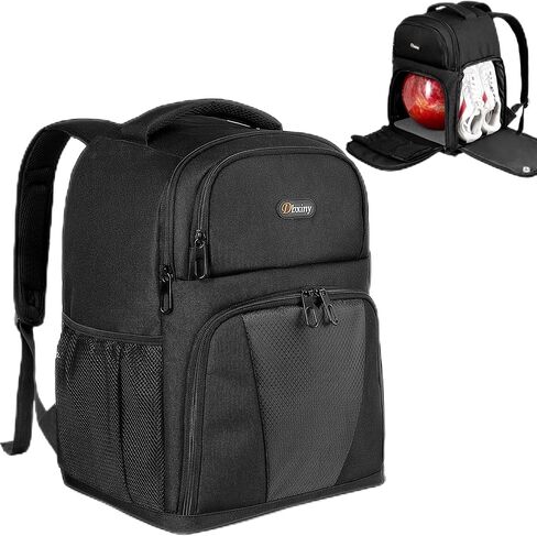Bowling Bag Backpack 1 Ball, Bowling Ball Bag for single ball, Shoes up to Size 15 and Accessories in Saudi Arabia