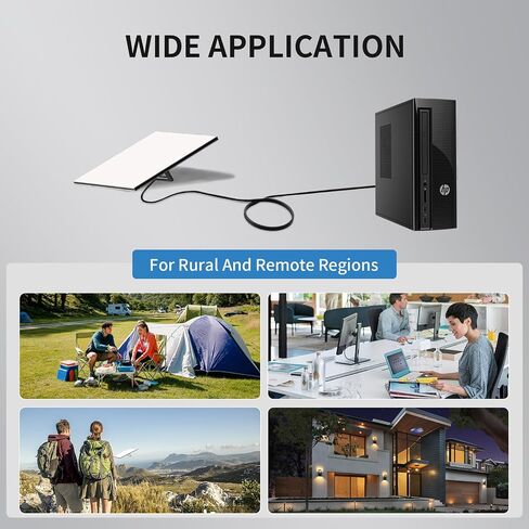 كابل Starlink Mini/Gen 3 Ethernet بطول 6.6FT/2M لطبق Starlink الصغير وجهاز التوجيه أو مفتاح Ethernet، طقم Starlink Mini Satellite المحمول المقاوم للماء، رمادي in Saudi Arabia