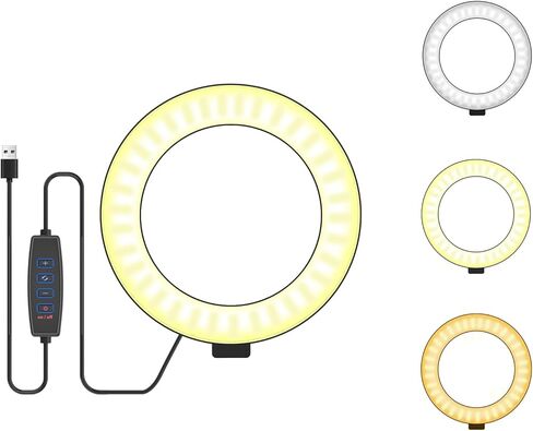 6 inch Ring Light Only Without Stand, Hola Light Replacement Parts Without Tripod, Ring Light for Video Recording Photography Makeup Live Stream in Kuwait