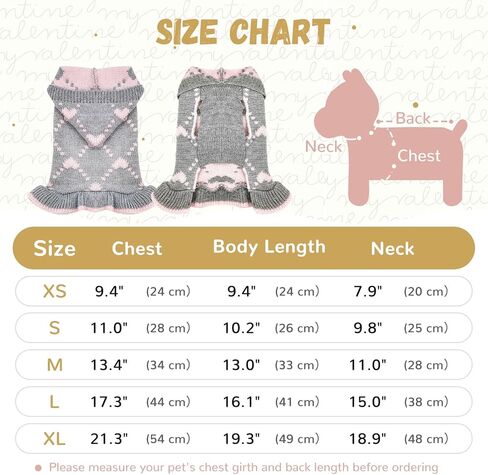 Dog Sweaters for Small Dogs with Leash Hole Puppy Knitted Sweaters with Hat for Girls Warm Dog Sweater Long Dress Pullover Knitwear Pet Sweater for Fall Winter(Grey Pink XS) in Saudi Arabia