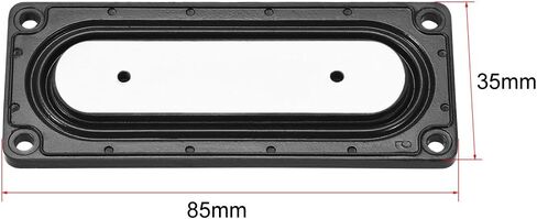 Uxcell 85X35mm المتكلم السلبي المبرد الاهتزاز لوحة مضخم الصوت الاهتزاز لتقوم بها بنفسك باس التردد المنخفض in Saudi Arabia