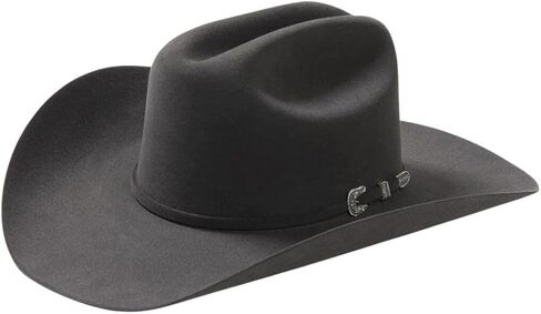 Stetson Unisex Skyline 6X Felt Cowboy Hat Black 6 5/8 in Saudi Arabia