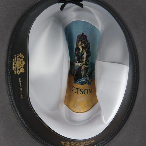 Stetson Unisex Skyline 6X Felt Cowboy Hat Black 6 5/8 in Saudi Arabia