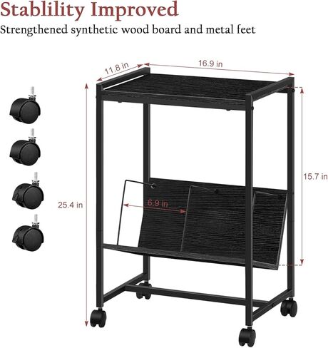 طاولة حامل لمشغل التسجيل مع مساحة تخزين الألبوم، حامل القرص الدوار للفينيل، رف السجلات، طاولة جانبية صغيرة لمعظم الأقراص الدوارة (أبيض) in Kuwait