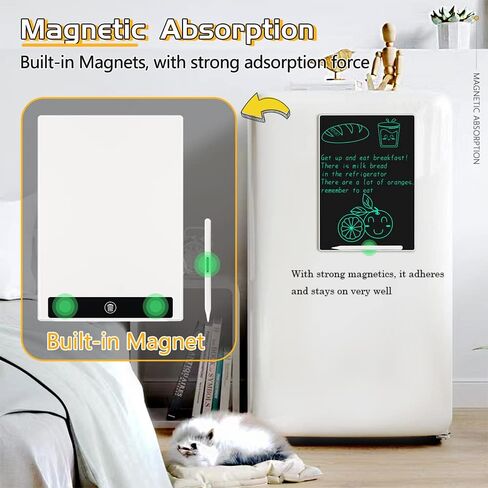 KYSTAR 11.5 بوصة شاشة LCD كاملة للكتابة، لوحة رسم رقمية، لوحة رسم للكاتب الإلكتروني مع مغناطيس مدمج، تصميم خط فائق الدقة لموظفي المكاتب، وعمال البناء، والمصممين، والمهندسين in Kuwait