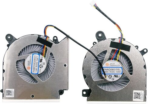 BestParts New CPU+GPU Cooling Fan Replacement for MSI Katana GF76-12U, 12SC 12UG 12UE 12UD 12UC, 12UGx 12UEx 12UDx 12UCx, P/N: PABD08008SH N477, PAAD06015SL N460 in Saudi Arabia