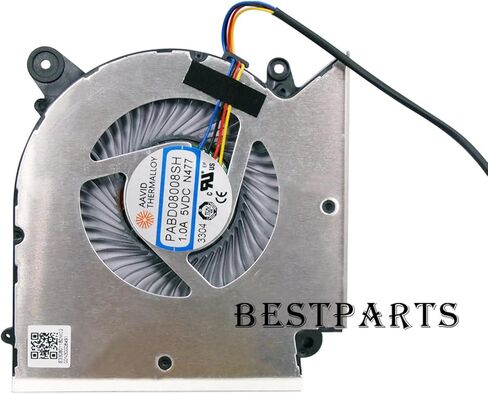 BestParts New CPU+GPU Cooling Fan Replacement for MSI Katana GF76-12U, 12SC 12UG 12UE 12UD 12UC, 12UGx 12UEx 12UDx 12UCx, P/N: PABD08008SH N477, PAAD06015SL N460 in Saudi Arabia