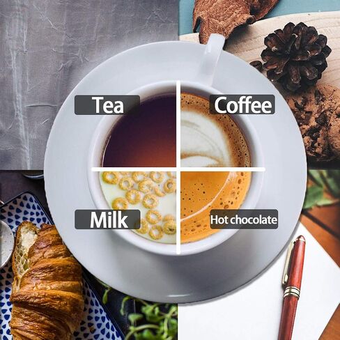 TOP STAR Coffee Milk Tea Warmers for Beverage Cup Mug Warmer for Desk，Electric Automatic Warmer for Cup Keep in 55℃ Safely to Drink in Saudi Arabia