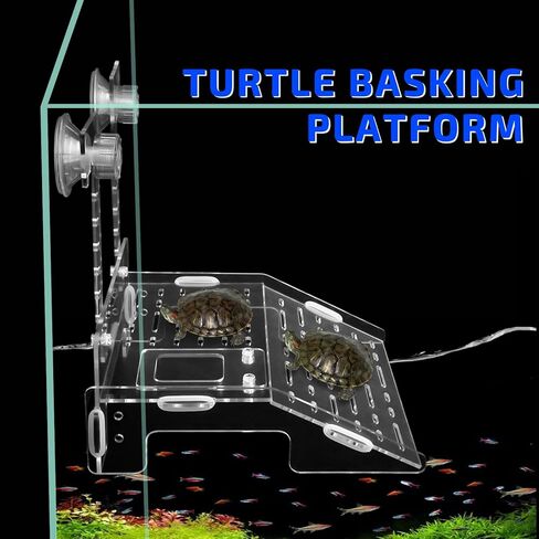 منصة تشمس السلحفاة، منصة تشمس السلحفاة قابلة للتعديل، منصة تشمس مع أكواب شفط، منصة تشمس سلحفاة مع تغذية قابلة للإزالة، منصة تشمس للسلاحف المائية in Kuwait