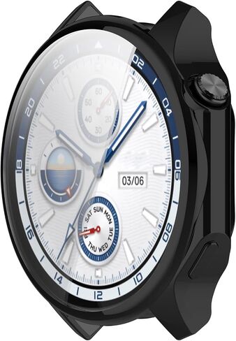 متوافق مع OnePlus Watch 2، غطاء واقي شاشة ممتص للصدمات ناعم من مادة TPU مقاوم للصدمات لحافظة OnePlus Watch 2 (7 ألوان) in Saudi Arabia