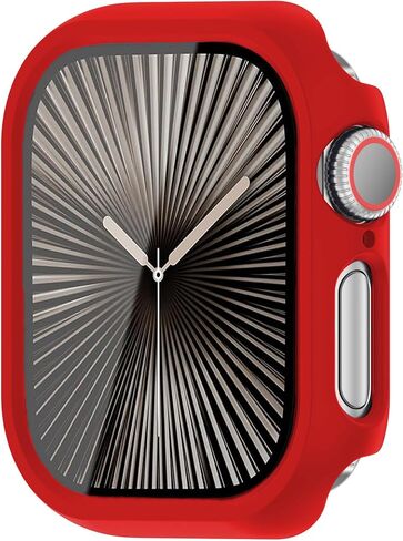 متوافق مع Apple Watch Series 10 مقاس 46 مم 42 مم غطاء حماية صلب من البولي كربونات مقاوم للصدمات وواقي من جميع الجوانب وغطاء ممتص للصدمات للوجه (10 عبوات، Series10 46 مم) in Kuwait