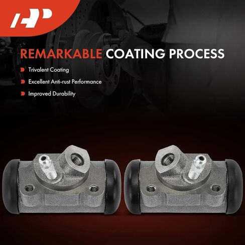A-Premium Front Driver Drum Brake Wheel Cylinder Compatible with Select Ford and Mercury Models - Mustang 1964-1970, Falcon 1960-1966, Falcon Sedan Delivery 1961-1965, Maverick 1970, Ranchero, Comet in Saudi Arabia