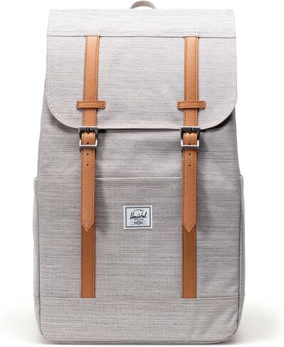 Herschel Supply Co. Retreat Backpack, Light Grey Crosshatch, One Size in Saudi Arabia