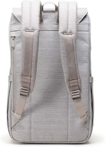 Herschel Supply Co. Retreat Backpack, Light Grey Crosshatch, One Size in Saudi Arabia