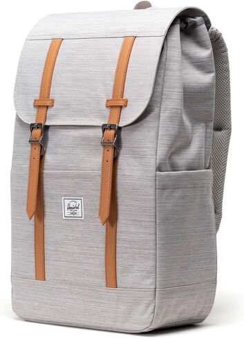 Herschel Supply Co. Retreat Backpack, Light Grey Crosshatch, One Size in Saudi Arabia