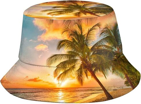 Bucket Hat Packable Breathable Sun Hats for Women Men Teens Unisex Summer Travel Beach Fisherman Cap in Saudi Arabia