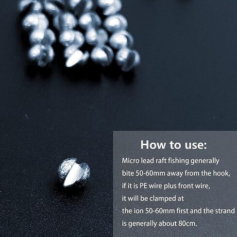 YOTO Fishing Weights Sinkers,230pcs/107pcs Lead Split Shot Weights,Removable Round Fishing Sinkers in Saudi Arabia