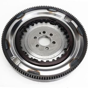 DQ200 0AM Transmission Clutch Flywheel 6 Holes 129T Compatible with Volkswagen Audi Skoda Seat 03F105266C 415033410 (6 Holes 129 Teeth)