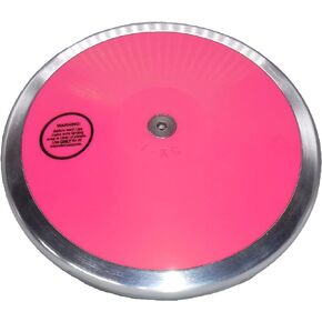 RT Pink Lyra Womens high School Girls Beginner to Intermediate 1k Track & Field Discus. Our Best of The Best 1 kg Discus. Throws Big. 75% Rim Weight Rated to 125 feet.