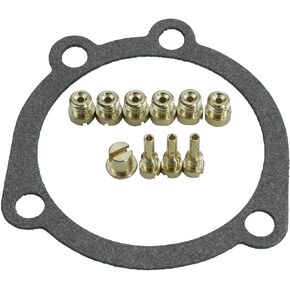 Carburetor Carb Jet Kit CV40 Main Jet - Slow/Pilot Jet With Gasket Replacement for #180 185 190 195 42 45 48 Fit For Harley Davidson Sportster XL883 XL1200 CV 40MM
