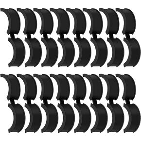 16 Pcs Bicycle Handlebar Rubber Gasket, 31.8 to 22.2/25.4 Non-Slip Durable Rubber Gasket for Mountain Bikes, Road Bikes Handlebar Gasket Adapter