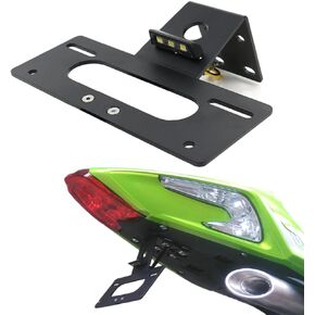 Xitomer Fender Eliminator Fit for 2023 TNT 125 TNT 135 2017 2018 2019 2020 2021 2022 Tail Tidy, Fender Eliminator Bracket with Led License Plate Light