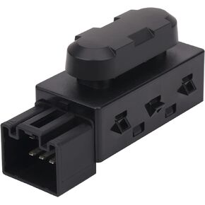 6 Way Power Seat Adjustment Switch Driver Side Passenger Side Compatible with Ford, Lincoln, Mercury 2005-2016, W/Knob Cover,Replacement for 9L3Z-14A701-A, 5F9Z-14A701-AA, PSW5