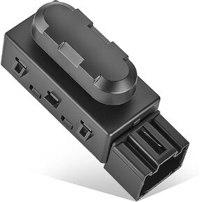 GELAIDI Power Seat Switch 6 Way for 2005-2015 Ford Mustang F150 F250 F350 Explorer Escape Lincoln & More, Driver Side Passenger Side Power Seat Adjust Switch 9L3Z14A701A 5F9T-14B709-AA