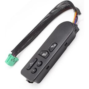SHERXIBO Seat Heater Switch Compatible with 2003-2007 Chevy Silverado Replace for: 15169669 15179137 15116863 SW8419