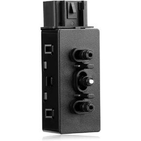 A-NAFTULY 6 Way Power Seat Switch Replacement for 2007-2013 GMC Sierra Yukon Chevy Silverado Tahoe Cruze Traverse Suburban HHR Impala & More, Front Left Driver Power Seat Adjustment Switch, 12451495