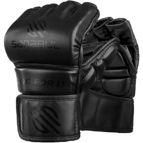 Sanabul Essential MMA Gloves for Men and Women | Professional Fight Gloves for Sparring, Grappling, and Bag Training | Trusted by Pro Fighters in Kuwait