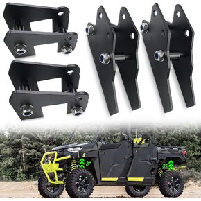 UTV Ranger Lift Kit - StarknightMT 3" Ranger Front & Rear Bracket Lift Kit Compatible with Polaris Ranger 570 Fullsize/XP 570/XP 900/ XP 1000/1000 Diesel 2013-2022