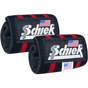 Schiek Sports Heavy Duty Model Wrist Wraps - Gym Workouts Wrist Support - Weight Lifting