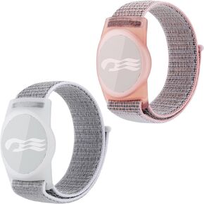 2 Packs Princess Cruise Medallion Holder,Compatible For Princess Cruise Medallion,Breathable Hook&Loop Nylon Sport Style