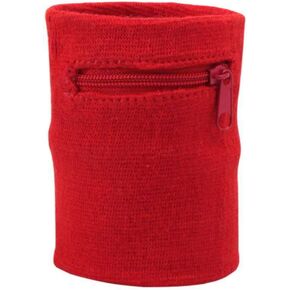 Suddora Zipper Wrist Pouch - Sweatband/Wristband Wallet for Keys, ID, Cards, Cash