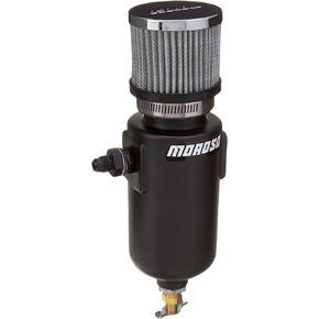 Moroso 85406 6AN Fitting Breather Tank - 1 Quart Capacity
