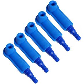BESPORTBLE Exchange Tool Connector Brake Bleeding Kit 5pcs Car Oil Bleeder Pump Exchange Adapter Professional Pumping Pipe Connectors Brake System Bleeding Tools Car Accessories
