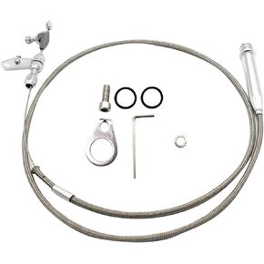 Stainless Braided Kickdown Cable 700R4 Detent Transmission Cable