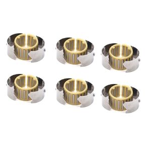 Engine Camshaft Needle Bearing for BMW 1er 3er 5er 6er 7er X1 X5 X6 Z4 X3 E83 F25 2008-2016 X4 F26 2014-2018 11377615379 11377500978 11370150710 (6PCS)