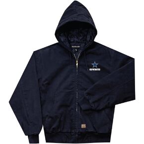 Dunbrooke Apparel NFL Cumberland Canvas Quilt Lined Hooded Jacket