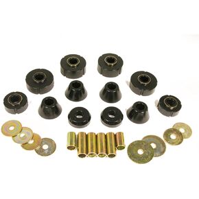 Prothane (7-101-BL) 67-72 Chevy C10 Body Mount Kit - Black