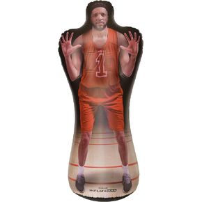 GoSports Inflataman Basketball Defender Training Aid - Weighted Defensive Dummy for Shooting, Dribbling and Driving Drills