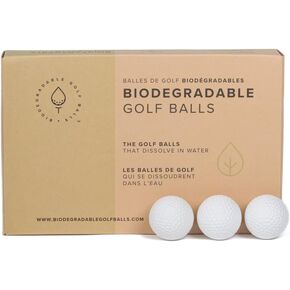 | Water Dissolvable | Eco Friendly Golf Gift | Water Soluble | Perfect for Outdoor Practice | Dissolves in 2-4 Week