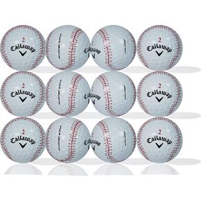 Baseball Callaway Chromesoft Golf Balls Refinished 12 Pack