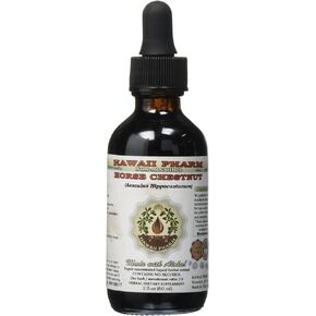 Horse Chestnut Alcohol-Free Liquid Extract, Organic Horse Chestnut (Aesculus hippocastanum) Dried Nuts Glycerite 2 oz