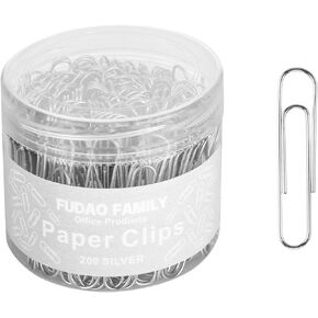 Jumbo Paper Clips, 2 Inch Paper Clip, 200 pcs Large Paperclips